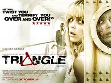 Póster de la película TRIÁNGULO 30x40 Melissa George Liam Hemsworth Rachael Carpani Emma