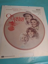 On Golden Pond RCA SelectaVision CED VideoDisc Henry Jane Fonda Hepburn