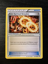 Carte Pokémon UNCO Lien Spirituel Groudon 131/160 XY5 Primo-Choc Bloc XY FR