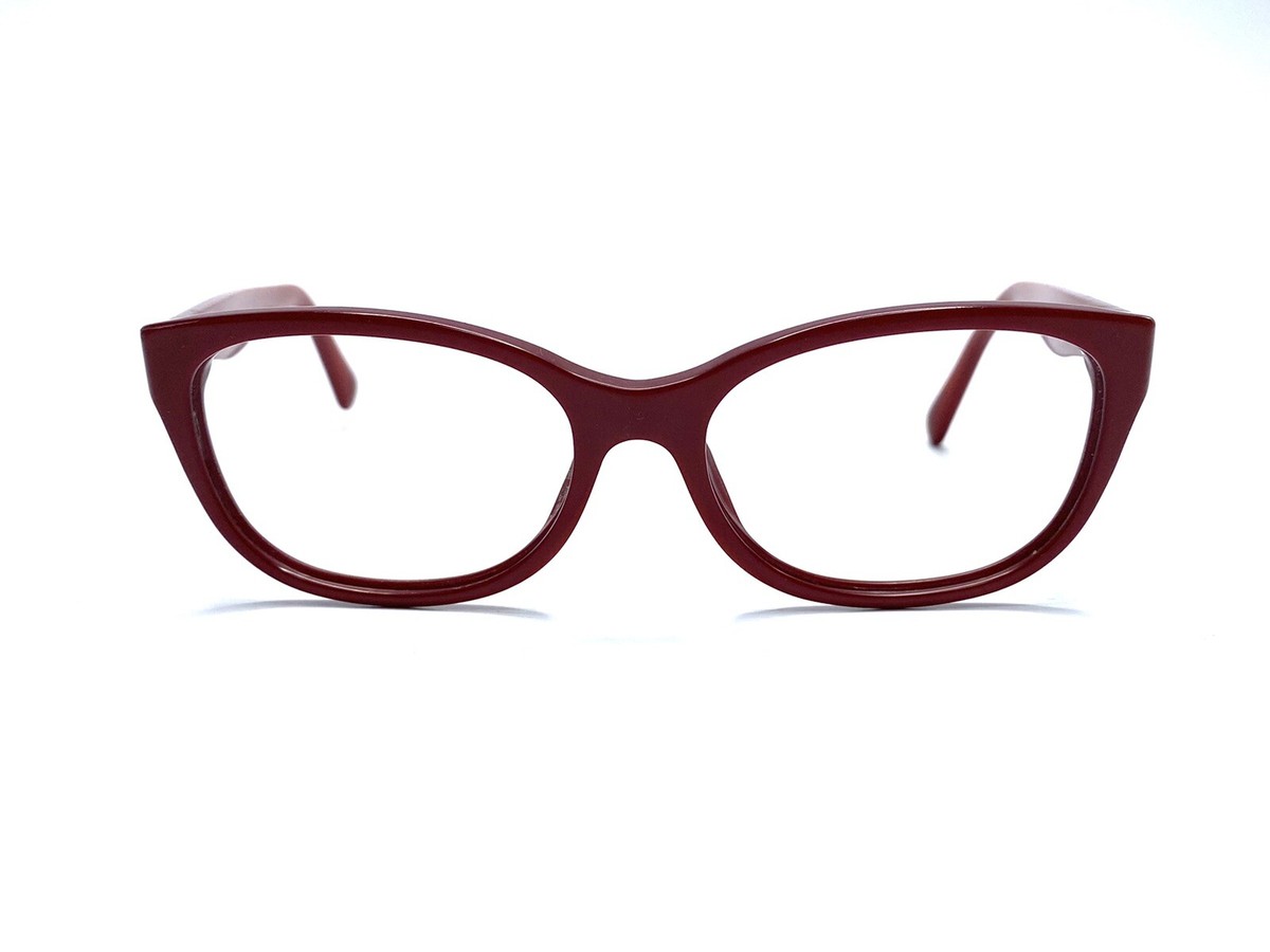 Dolce & Gabbana Red Gold Cat Eye Frame Eyeglasses DG3136 2583 53