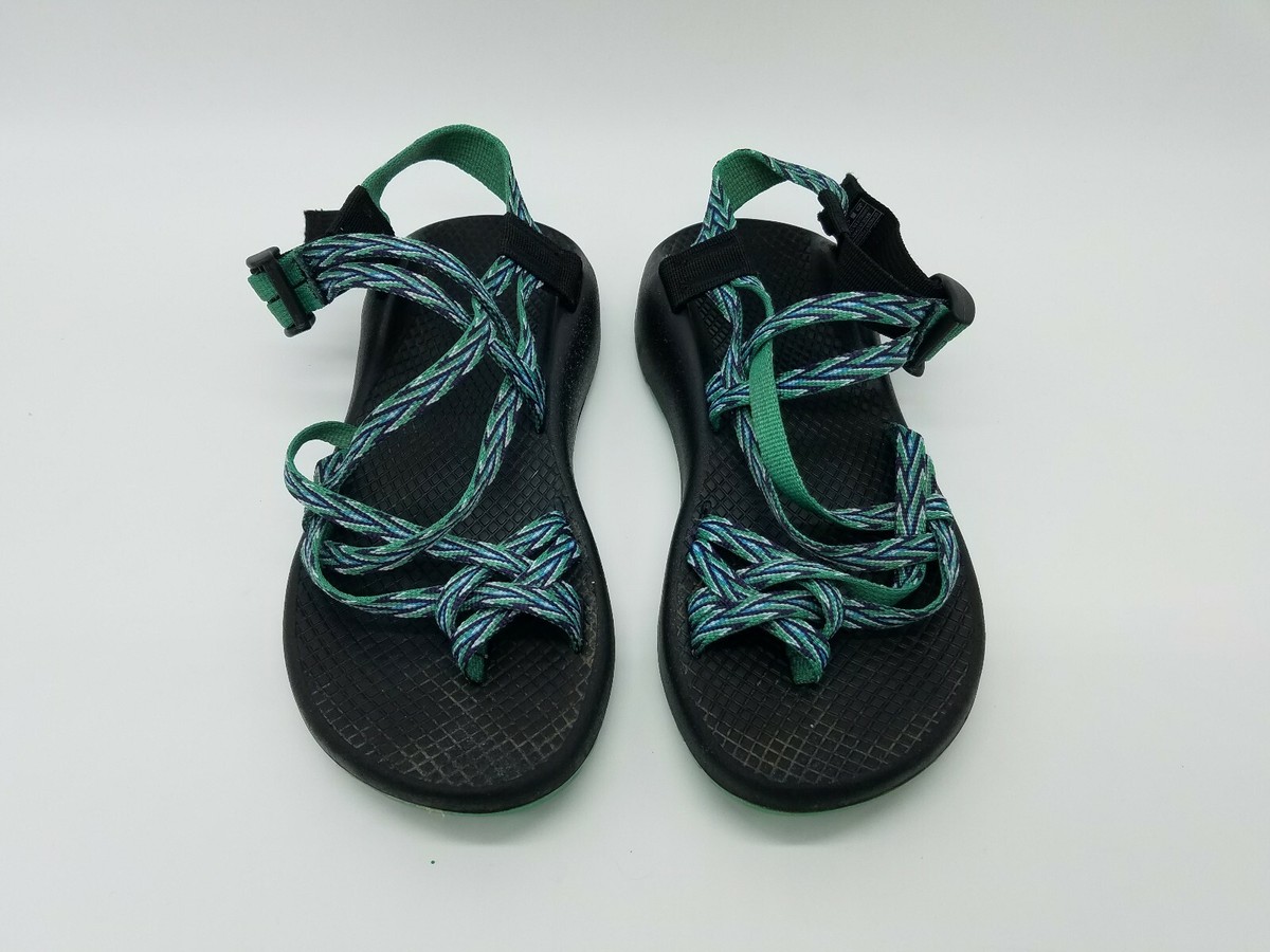 Chaco ZX/2 Toe Loop Women's Size 6 Waterproof Sports Sandals Green