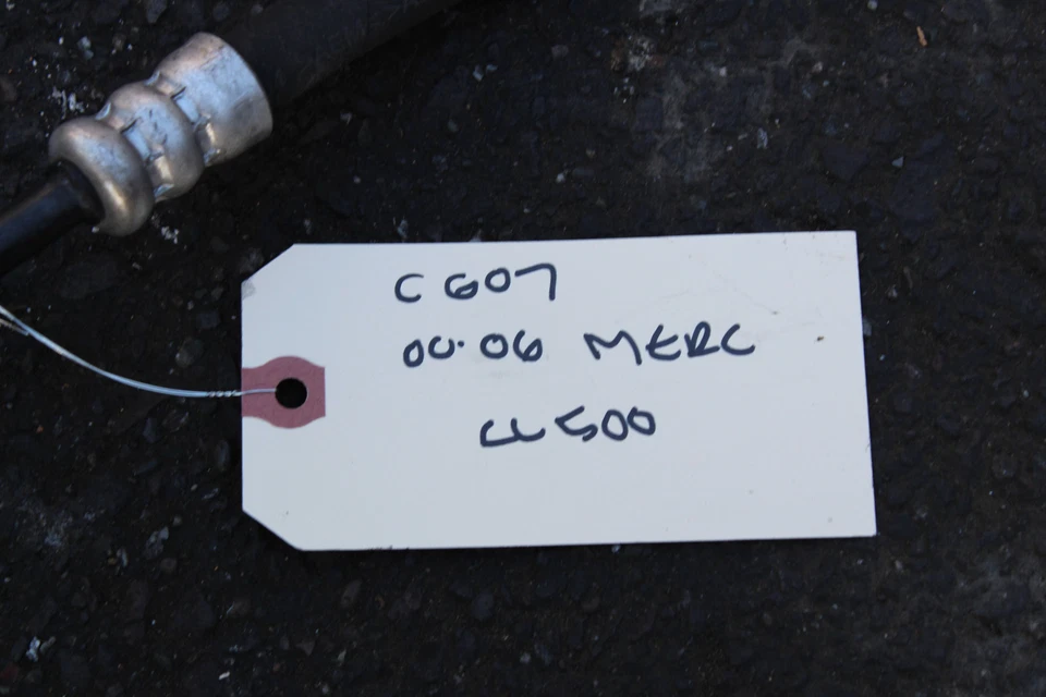 2000-2006 MERCEDES BENZ CL500 POWER STEERING OIL COOLING LINE HOSE C607 - Image 2 of 4