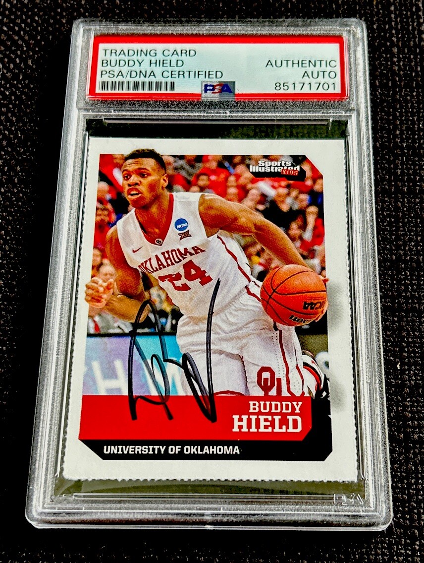 BUDDY HIELD Rookie AUTO Oklahoma Warriors Sports Illustrated for 