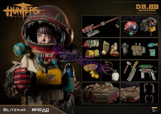 BLITZWAY DR.BB Hunters After World War III 1/6 Action Figure In