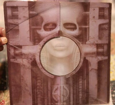 Emerson Lake and Palmer Brain Salad Surgery Progressive Rock Vinyl LP MC 66669