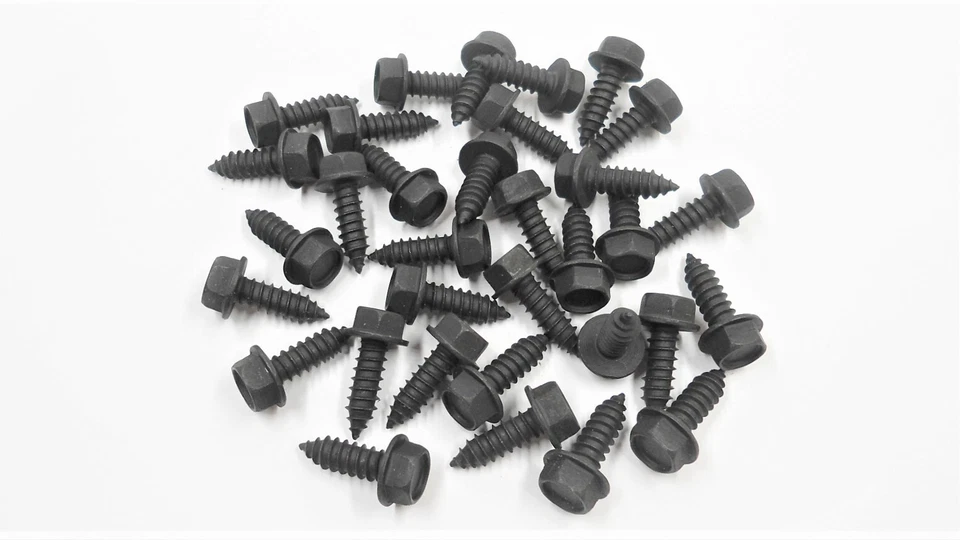 ¡10 nuevos pernos/tornillos de carrocería especiales para Ford Lincoln y Mercury del 80+! #14 X 3/4" Foto 2 de 4