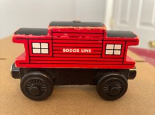 Thomas the Train Wooden Railway - Sodor Line Caboose