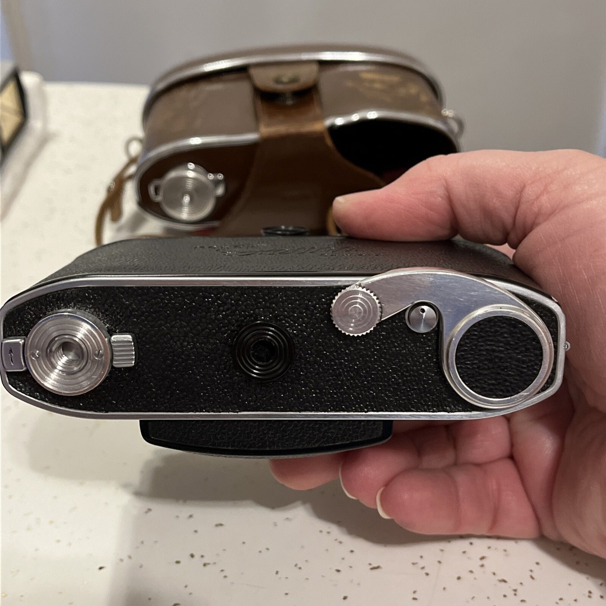 Kodak Retina 1B Camera Schneider Xenar 2.8/50 w/Case, Instr