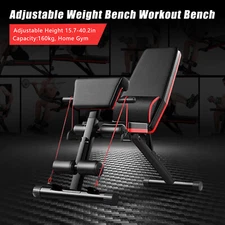 Home Workout Adjustable Weight Bench Exercise Equipment Sit Up Dumbbell Benches