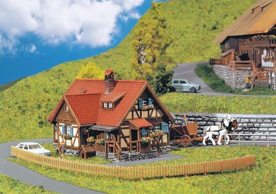 FALLER 232340 Rural half-timbered house 1:160  N Gauge # NEW in OVP #