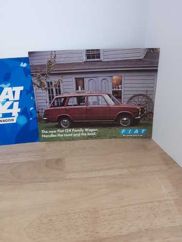Lotto depliant auto Fiat 124 vintage - Foto 14 di 20