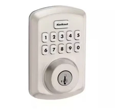 Kwikset Powerbolt 250 Electronic Keypad Deadbolt Lock Satin Nickel Keyless Entry