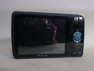 OLYMPUS STYLUS VH-410,Blue,16MP,5x,f/2.8,3in,Excellent from Japan