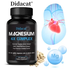Magnesium Complex Glycinate Taurate Orotate Malate Calm Sleep Recovery*Energy