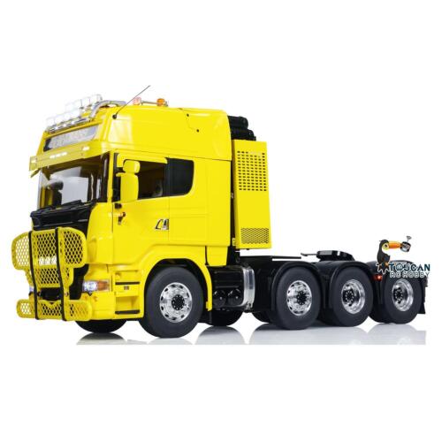 LESU Metal Chassis 1/14 RC Tractor Truck 8X8 Car Light Sound Equipment Rack - Picture 9 of 12
