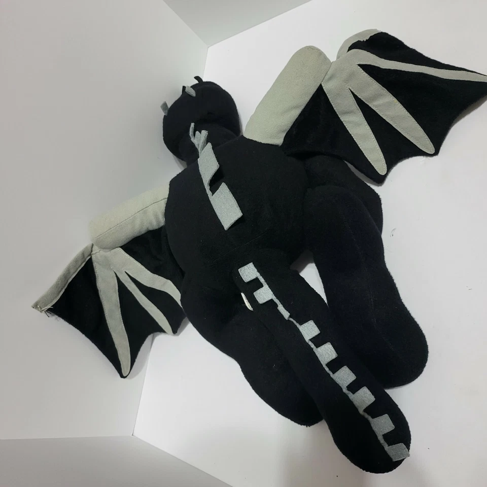 Peluche Minecraft Ender Dragon Super Deluxe Jinx Spin Master 24" largo 22" envergadura Foto 2 de 4