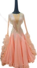 jz Handmade Dance Dress/Standard Ballroom Competition Dress Modern Waltz Tango