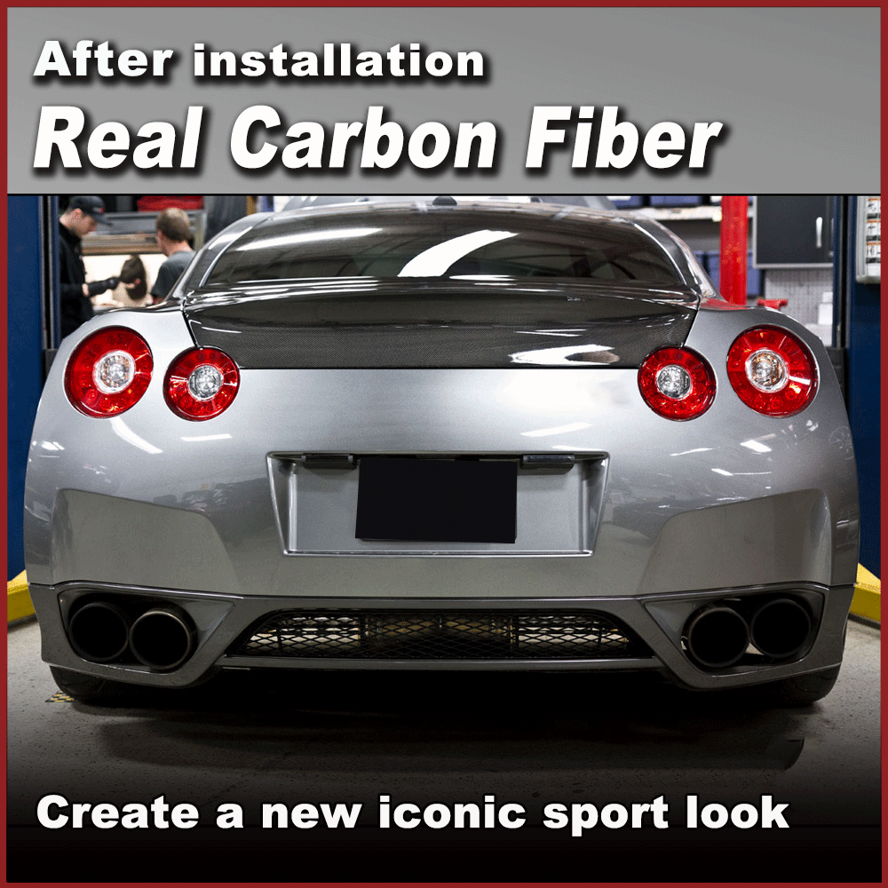 image.title Carbon Fiber Tailgate Boot Lid Boot Lid for Nissan R GTR - image.title Carbon Fiber Tailgate Boot Lid Boot Lid for Nissan R GTR -