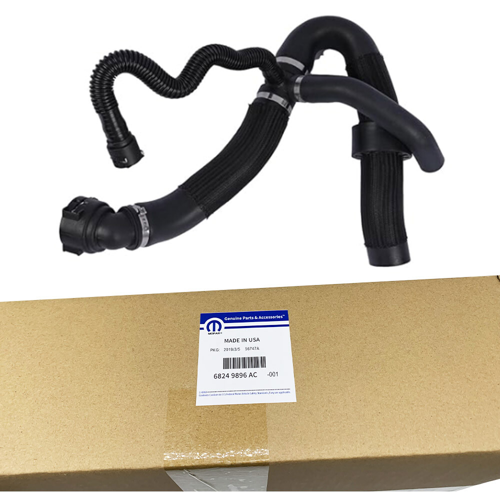 2017-2022 Jeep Compass 2.4L Lower Radiator Outlet Hose 68249896AC