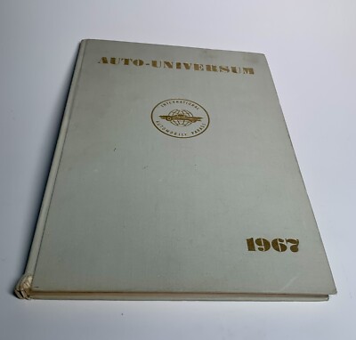 Vintage altes Auto Buch Universum 1967 Parade Buch Oldtimer Youngtimer Katalog