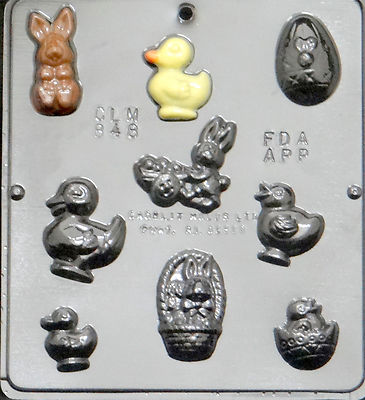 Easter Assortment Chocolate Candy Mold Easter  848 NEW