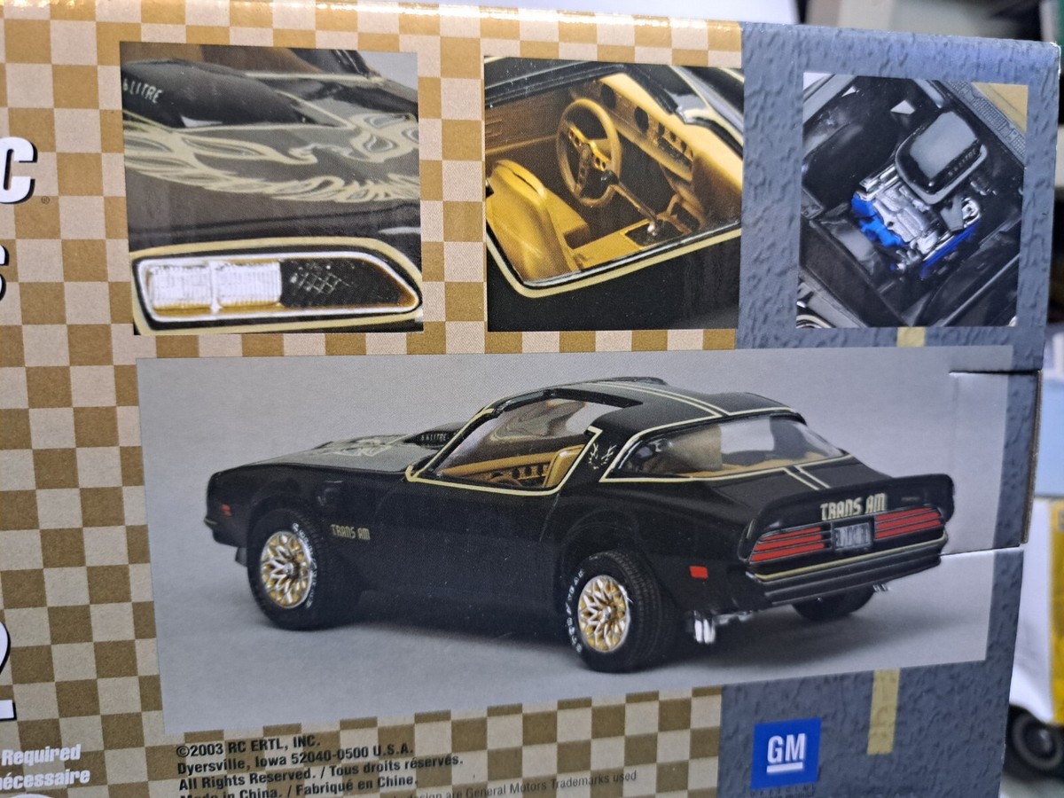 '78 Trans Am AMT モデルキット AMT ProShop 1978 Pontiac Trans Am 1/25 Model Kit #31036