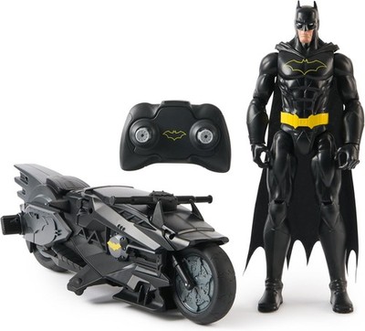 Spin Master DC Comics Batman Batcycle Actionfigur Set 30cm Kinder 4+