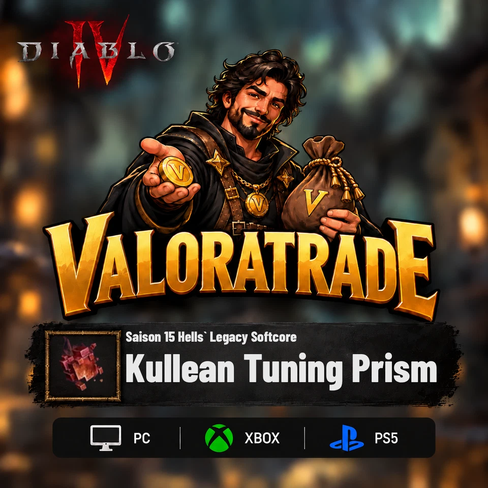 Diablo 4 All Prism Kullean Tuning Prism 100x Season 15 Hell’s Legacy SC S15 - Bild 1 von 1