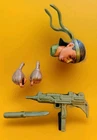 G.I. Joe Classified 60th Action Marine Sniper head/Hands And Weapons