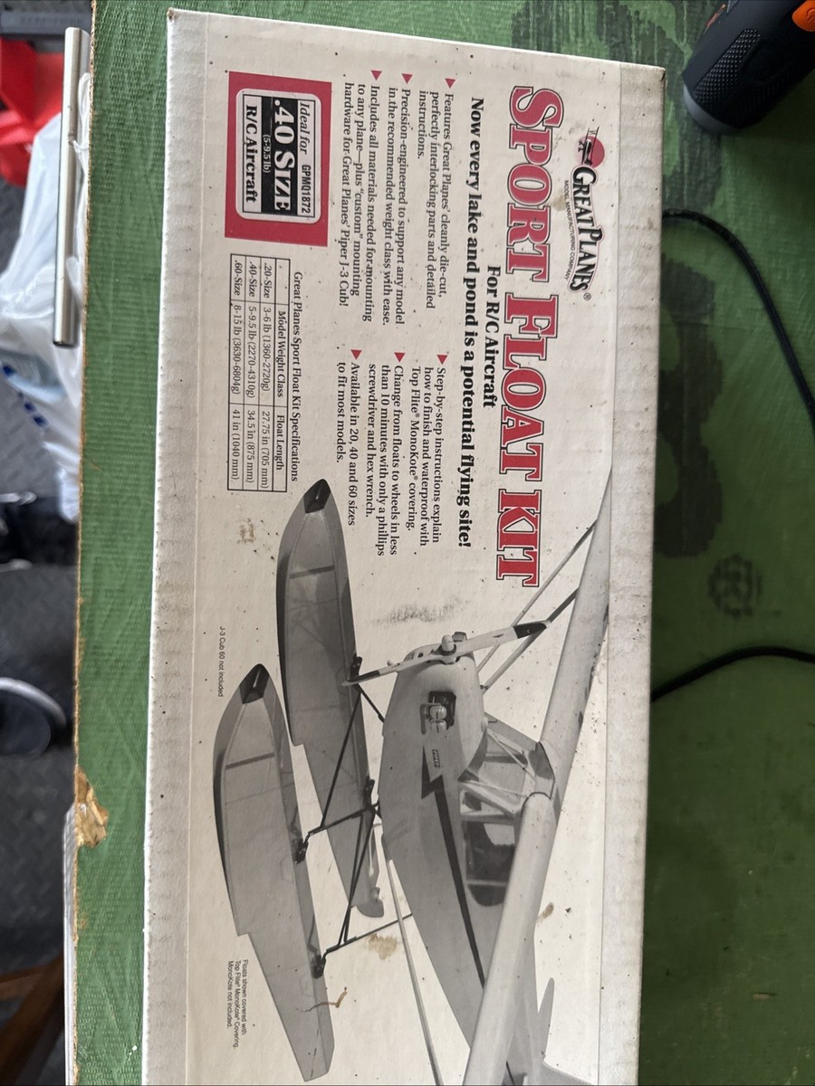 Great Planes Sport Floats 40-60サイズ Great Planes Sport Floats 40-60サイズ Great Planes Sport Floats 40