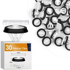 GOOACC 30pcs Body Side Exterior One Size, 30Pcs Trim Moulding Clip 