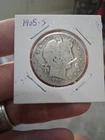1905-S 50C Barber Half Dollar. Good Honest Wear