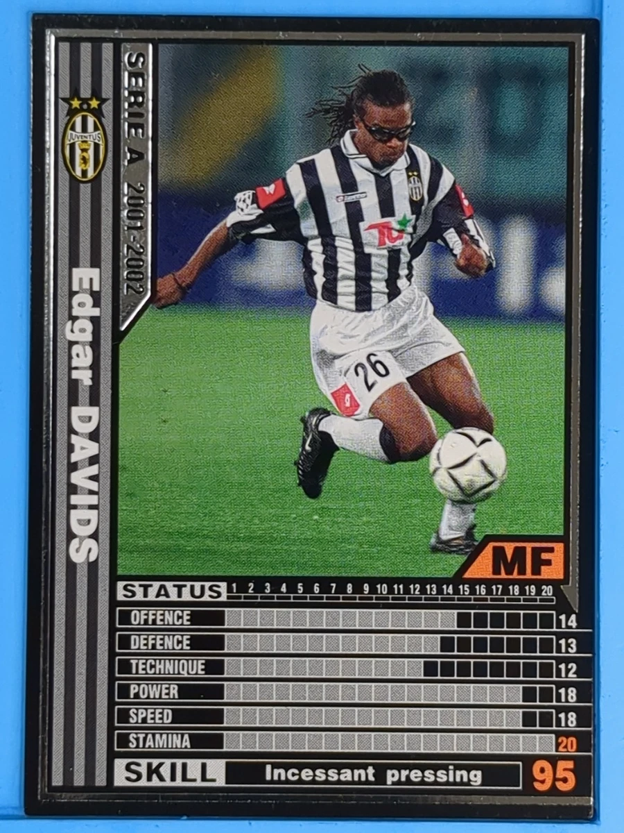 2001-02 Panini WCCF Serie A - Edgar Davids #105/288 for sale | eBay