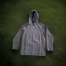 Old Navy Boys Active Charcoal Gray Dynamic Fleece Pullover Hoodie Size Lg EUC