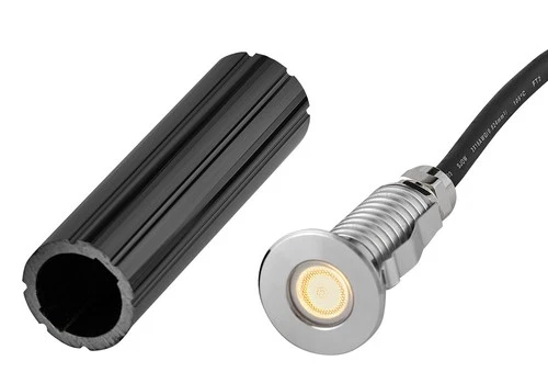 Hinkley Lighting 15074 Dot Round 2v 3VA 2.5w 1-3/4""W in Sparta - Stainless - Picture 6 of 6