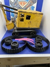 1 pair of new tracks & 4 wheels for Marx Pressed Steel Steam Shovel Lumar