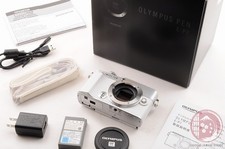NoShip2US  380 shots TOP MINT in Box  Olympus PEN E-P7 white from Japan Cl82