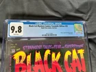 Lot Of 3 CGC graded Robo Picto Comics. Ghostly Weird, Punch, And Black Cat