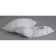 Alpha Pro Tech Sh-G1253-B Disposable Shoe Covers, Polyethylene, White, Slip