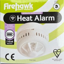 Firehawk Wireless Interlinked Heat Alarm FHH10W