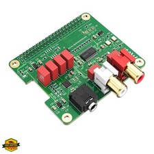 HiFi DAC HAT for Raspberry Pi 5/4/3B /Zero 384kHz/32bit DAC Audio Card Expa...