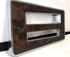 1968 1969 Pontiac Firebird Automatic Burlwood Console Shift Plate Gm 9797443