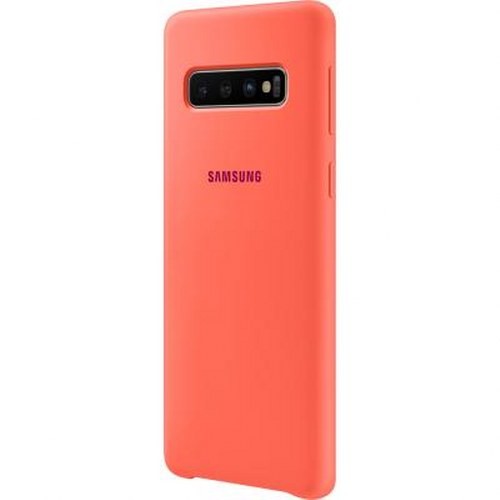 Coque semi-rigide Galaxy S10 rose protection EF-PG973 G973