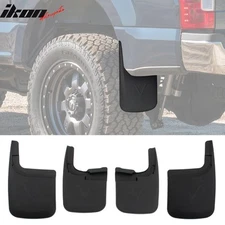 Fits 17-25 Ford F250 F350 Super Duty W/O Fender Flares Mud Flaps Splash Guards