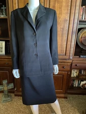 Le Suit Women’s Skirt Suit , Black,  Size 16