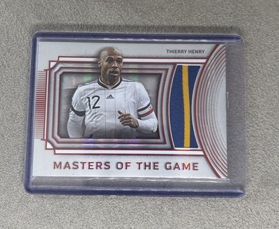 Thierry Henry Masters Of The Game 05/06 Patch Memorabilia Futera Platinum ++++++
