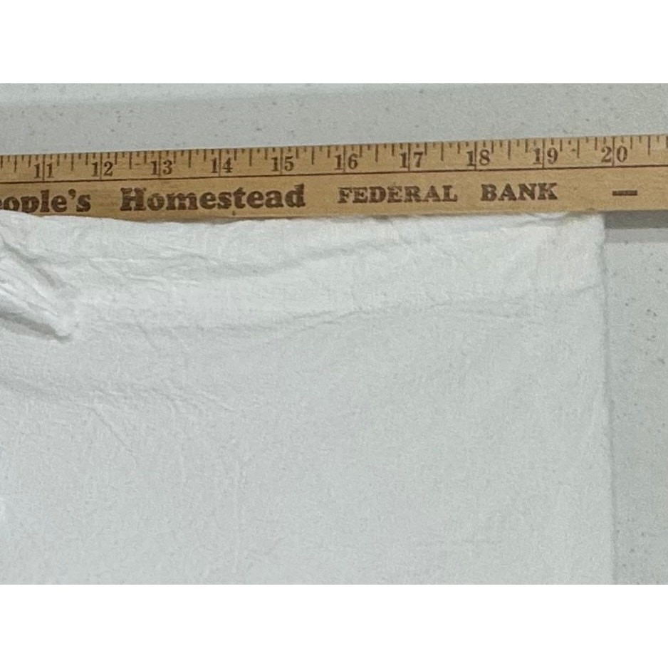 Elan Skirt Size Large White Crinkly Textured Ruffle Hem Drawstring Waist