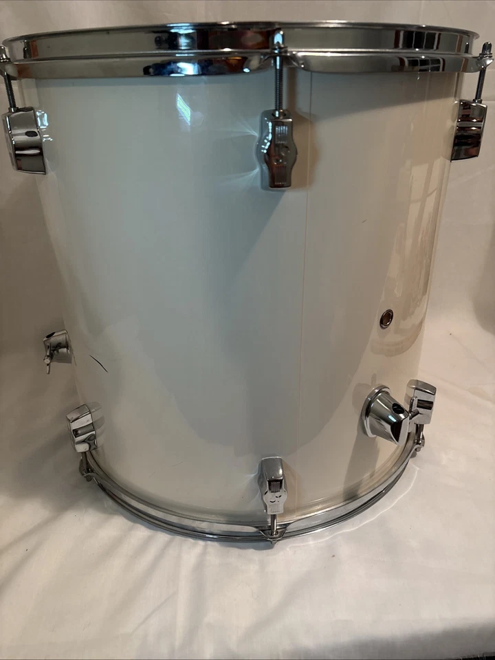 Sonor Extreme Force 16.5”x16.5” Satin White Pearl Floor Tom Drum - Image 4 of 4