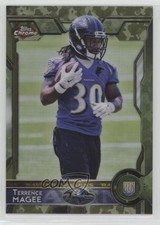 2015 Topps Chrome Rookies STS Camo Refractor 482/499 Terrence Magee #128 0kb5