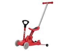 Playtive 4-in-1 Tri-Scooter, mit verstellbarem Sattel (rot) - B-Ware sehr gut